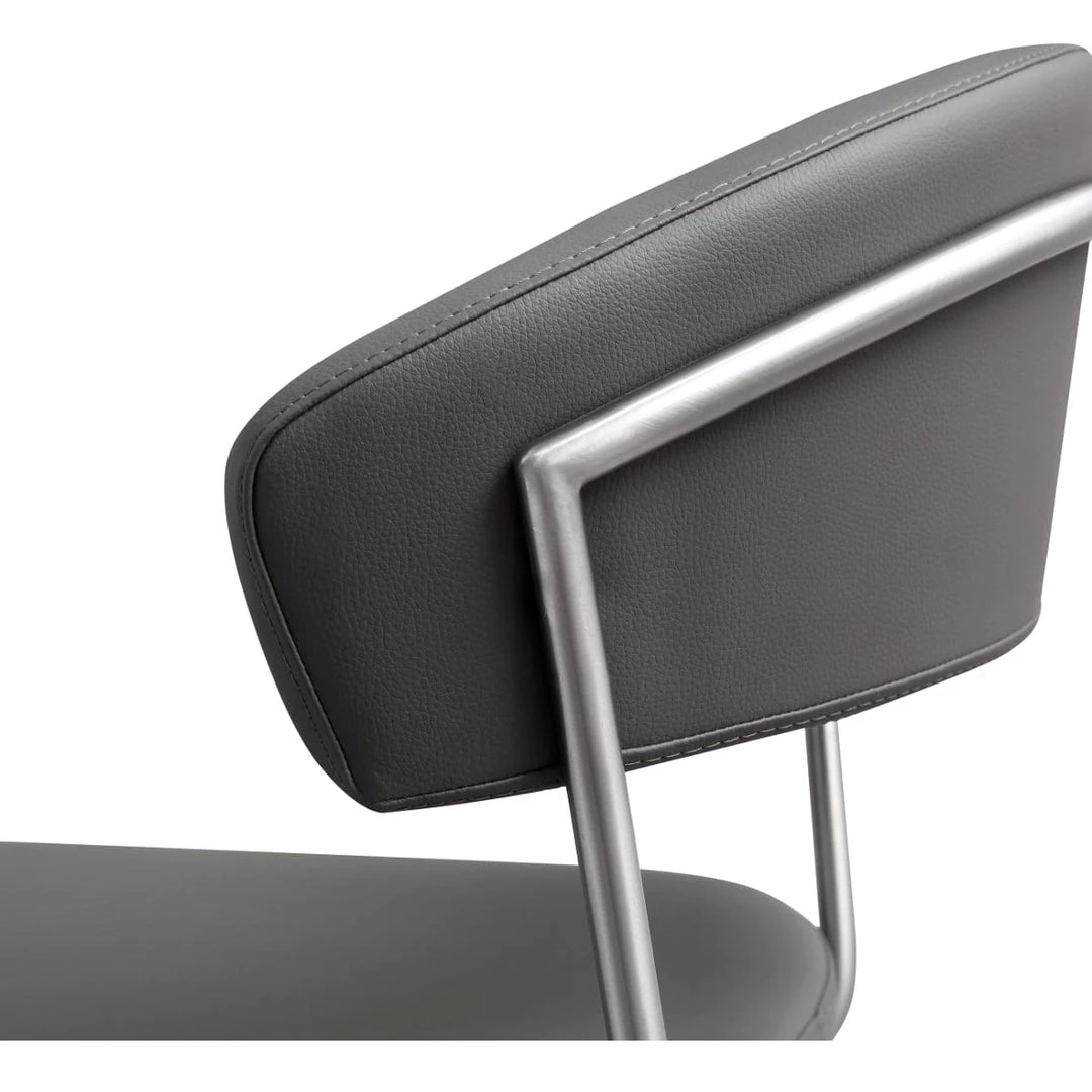 TOV Kitchen + Dining COSMO ADJUSTABLE BAR STOOL: CHARCOAL 5 TOV Kitchen + Dining COSMO ADJUSTABLE BAR STOOL: CHARCOAL