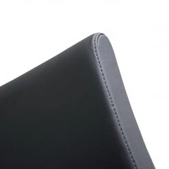 TOV Kitchen + Dining DENMARK BAR STOOL: BLACK/STAINLESS | SET OF 2 11 TOV Kitchen + Dining DENMARK BAR STOOL: BLACK/STAINLESS | SET OF 2