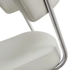 TOV Kitchen + Dining COSMO ADJUSTABLE BAR STOOL: GRAY