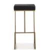 TOV FERRARA BRUSHED GOLD BAR STOOL | SET OF 2