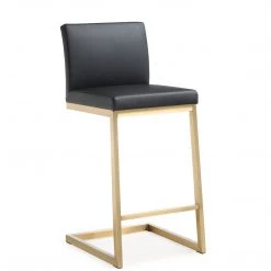 TOV PARMA BRUSHED GOLD COUNTER STOOL | SET OF 2 Kitchen + Dining 6 TOV PARMA BRUSHED GOLD COUNTER STOOL | SET OF 2 Kitchen + Dining