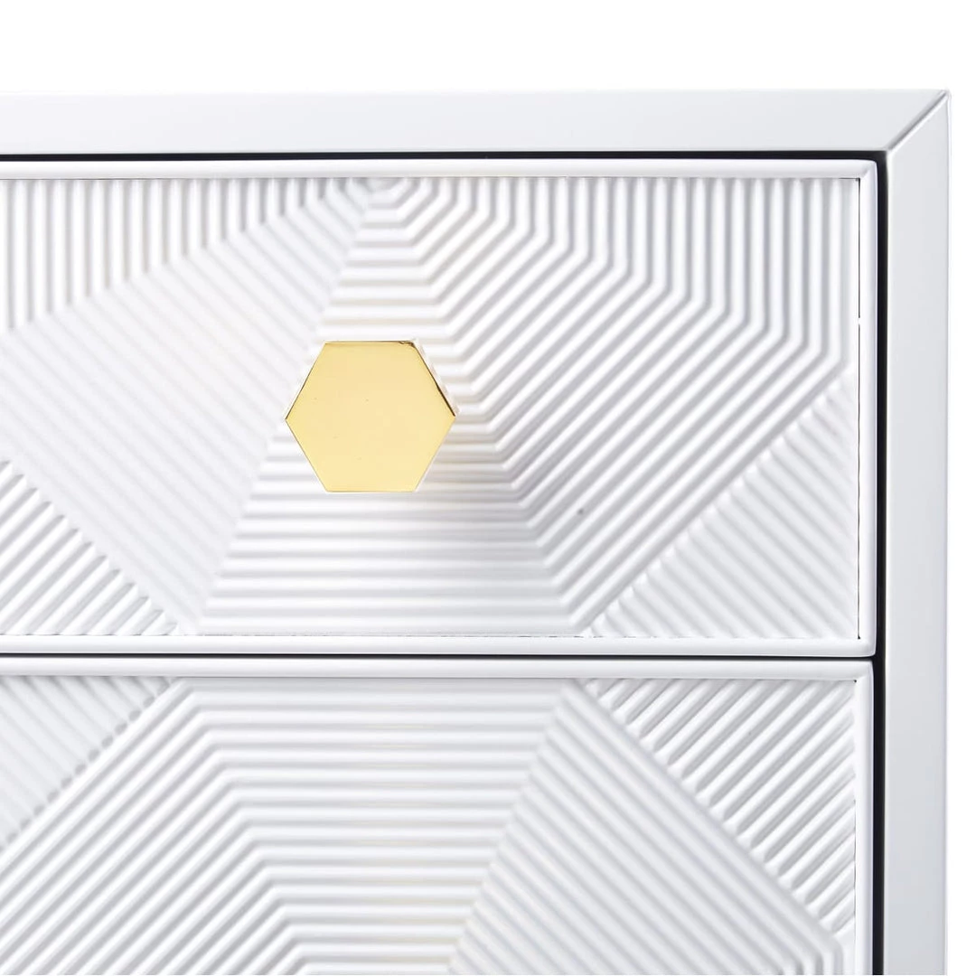 TOV Bedroom KITZY WHITE LACQUER END TABLE 8 TOV Bedroom KITZY WHITE LACQUER END TABLE