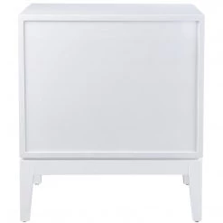 TOV Bedroom KITZY WHITE LACQUER END TABLE 14 TOV Bedroom KITZY WHITE LACQUER END TABLE