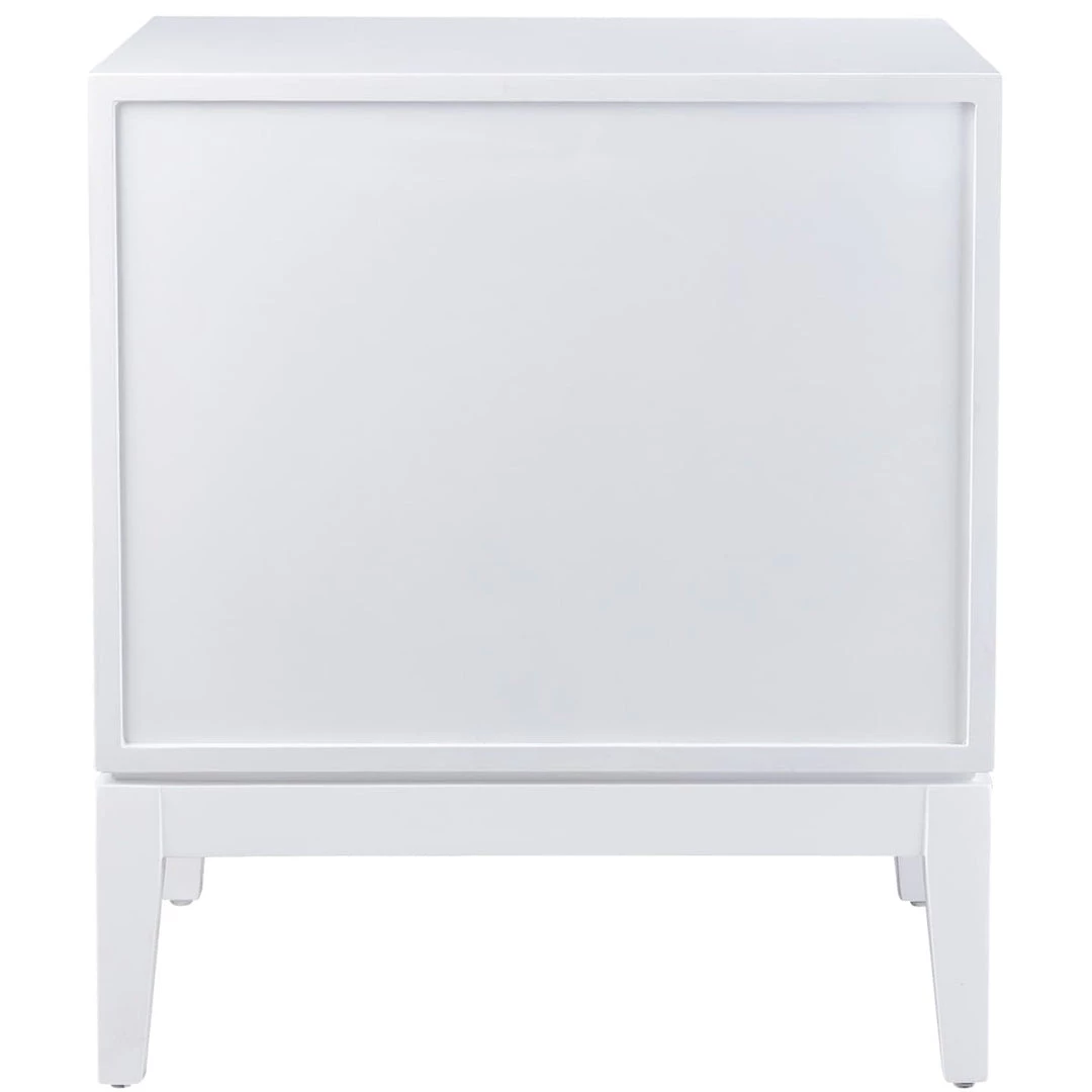 TOV Bedroom KITZY WHITE LACQUER END TABLE 6 TOV Bedroom KITZY WHITE LACQUER END TABLE