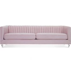 TOV AVIAN CHANNEL TUFTED VELVET SOFA