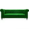 TOV HANNY GREEN VELVET SOFA