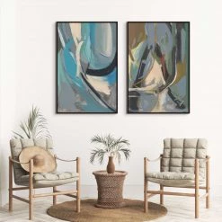 L ART "TRANSCENDENT II" CANVAS ART Wall Art