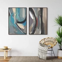 L ART "TRANSCENDENT III" CANVAS ART