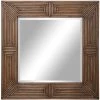 UTTERMOST TRAVELER SQUARE MIRROR Mirrors
