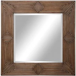 UTTERMOST TRAVELER SQUARE MIRROR Mirrors