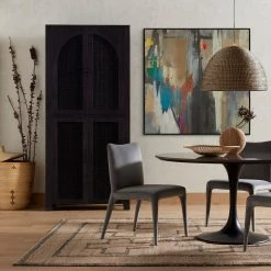 L ART Wall Art "TREASURE" METALLIC GOLD EMBELLISHED CANVAS ART