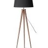 NUEVO TRIAD FLOOR LAMP: WALNUT Lighting