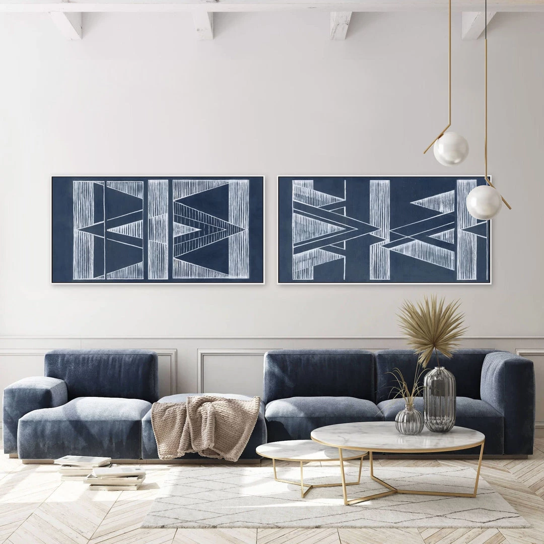 L ART "TRIANGULO I" CANVAS ART 4 L ART "TRIANGULO I" CANVAS ART
