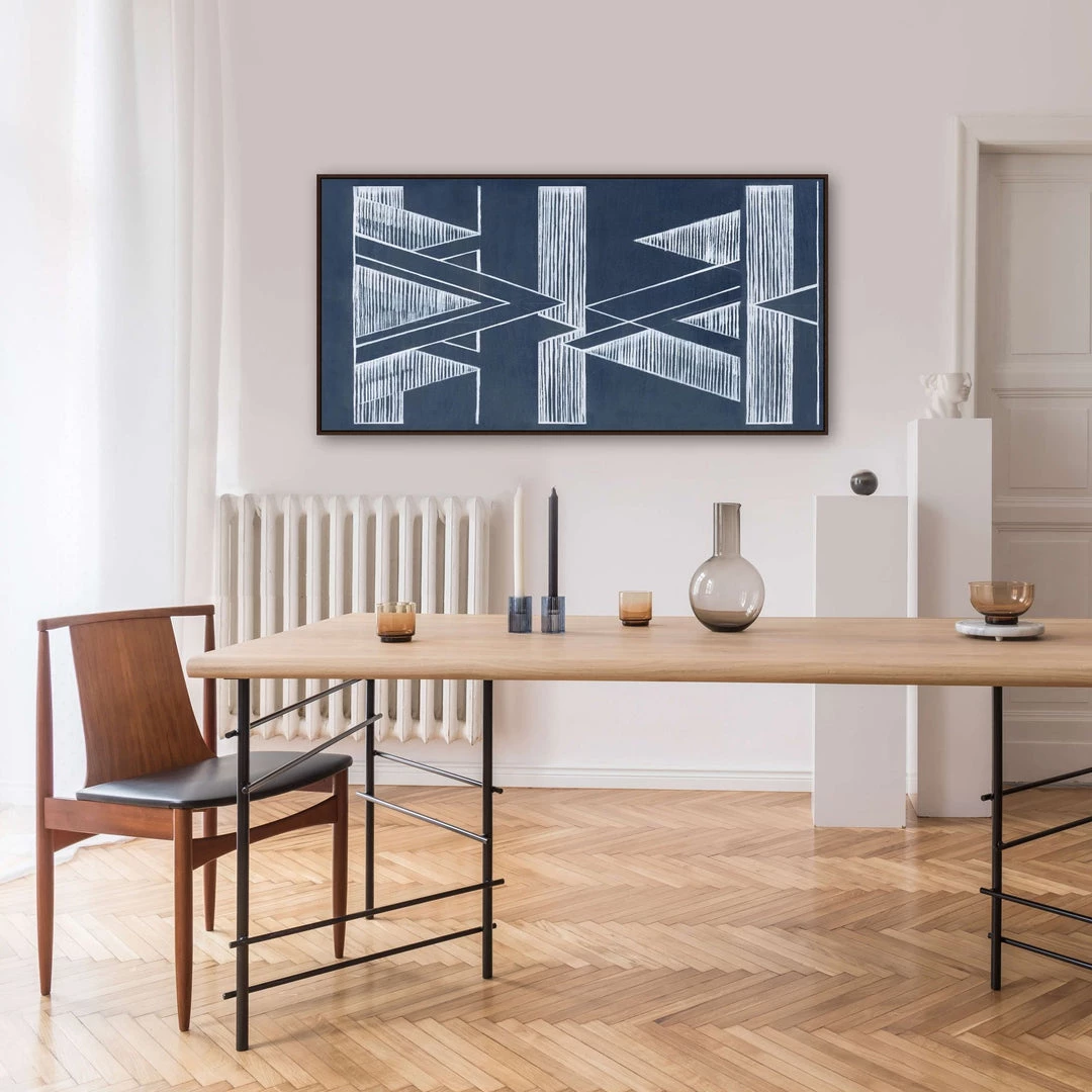 L ART Wall Art "TRIANGULO II" CANVAS ART 3 L ART Wall Art "TRIANGULO II" CANVAS ART