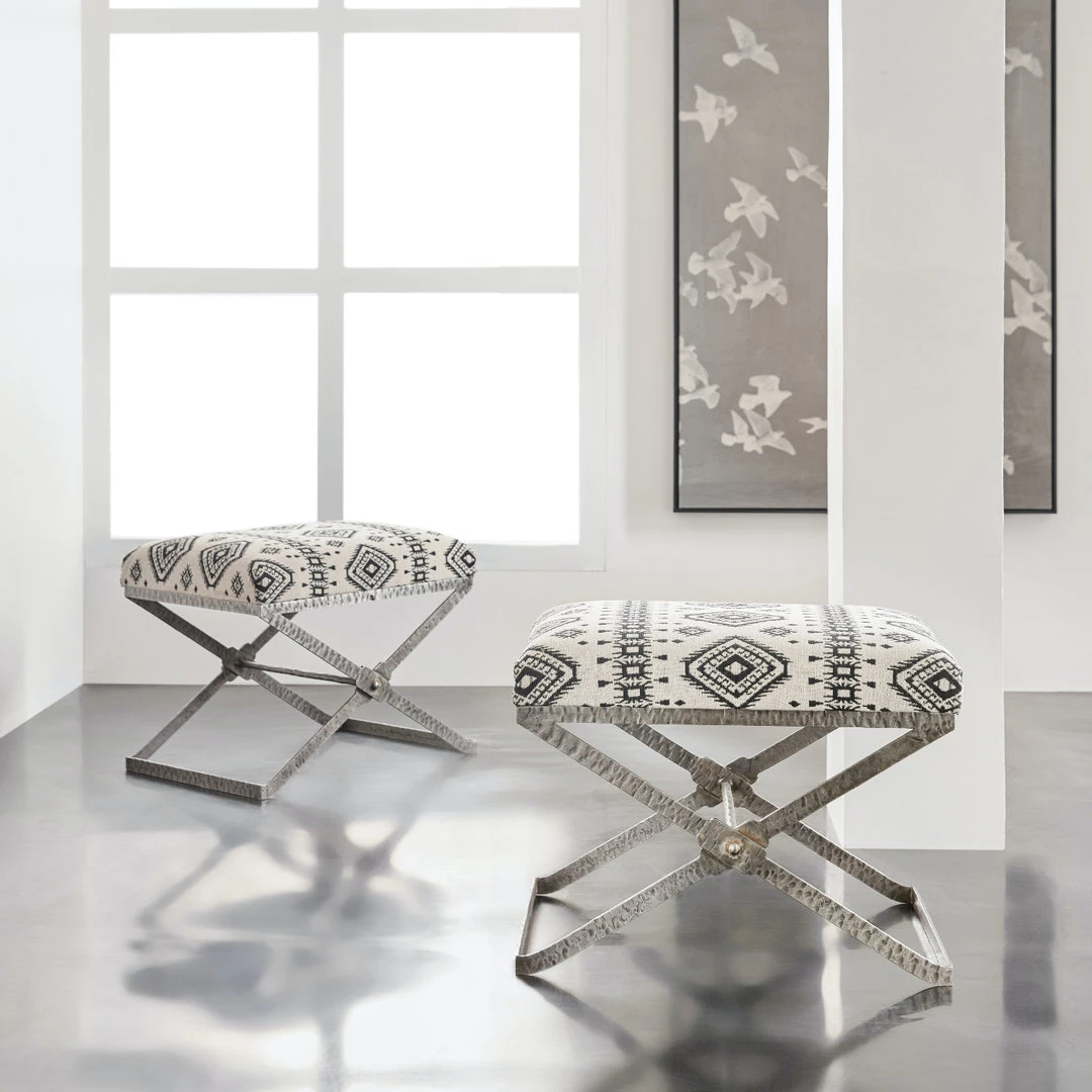 HOOKER TRIBE SMALL BENCH Furniture 4 HOOKER TRIBE SMALL BENCH Furniture