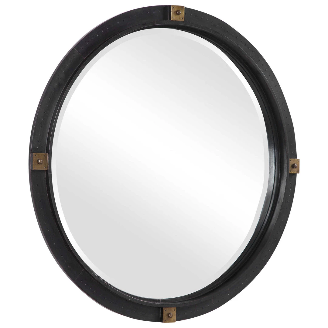 UTTERMOST TULL INDUSTRIAL ROUND MIRROR Mirrors 4 UTTERMOST TULL INDUSTRIAL ROUND MIRROR Mirrors