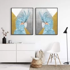 L ART "TWEED E. BIRD III" CANVAS ART