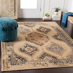 SURYA HEDDY WOOL RUG: WHEAT MULTI 10 SURYA HEDDY WOOL RUG: WHEAT MULTI