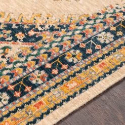 SURYA HEDDY WOOL RUG: WHEAT MULTI 11 SURYA HEDDY WOOL RUG: WHEAT MULTI