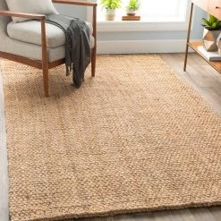 SURYA UNDYED ECO WOVEN JUTE RUG