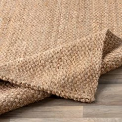 SURYA UNDYED ECO WOVEN JUTE RUG