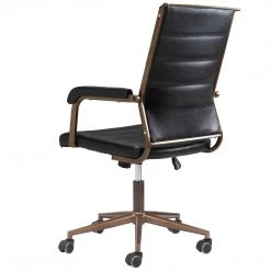 ZUO Office UNION VINTAGE BLACK DESK CHAIR 13 ZUO Office UNION VINTAGE BLACK DESK CHAIR