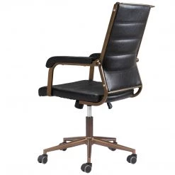 ZUO Office UNION VINTAGE BLACK DESK CHAIR 14 ZUO Office UNION VINTAGE BLACK DESK CHAIR