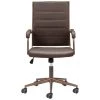 ZUO UNION VINTAGE BROWN DESK CHAIR Office