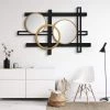 UTTERMOST Wall Sculptures + Decor URBAN VIEWS MIRRORED WALL SCULPTURE