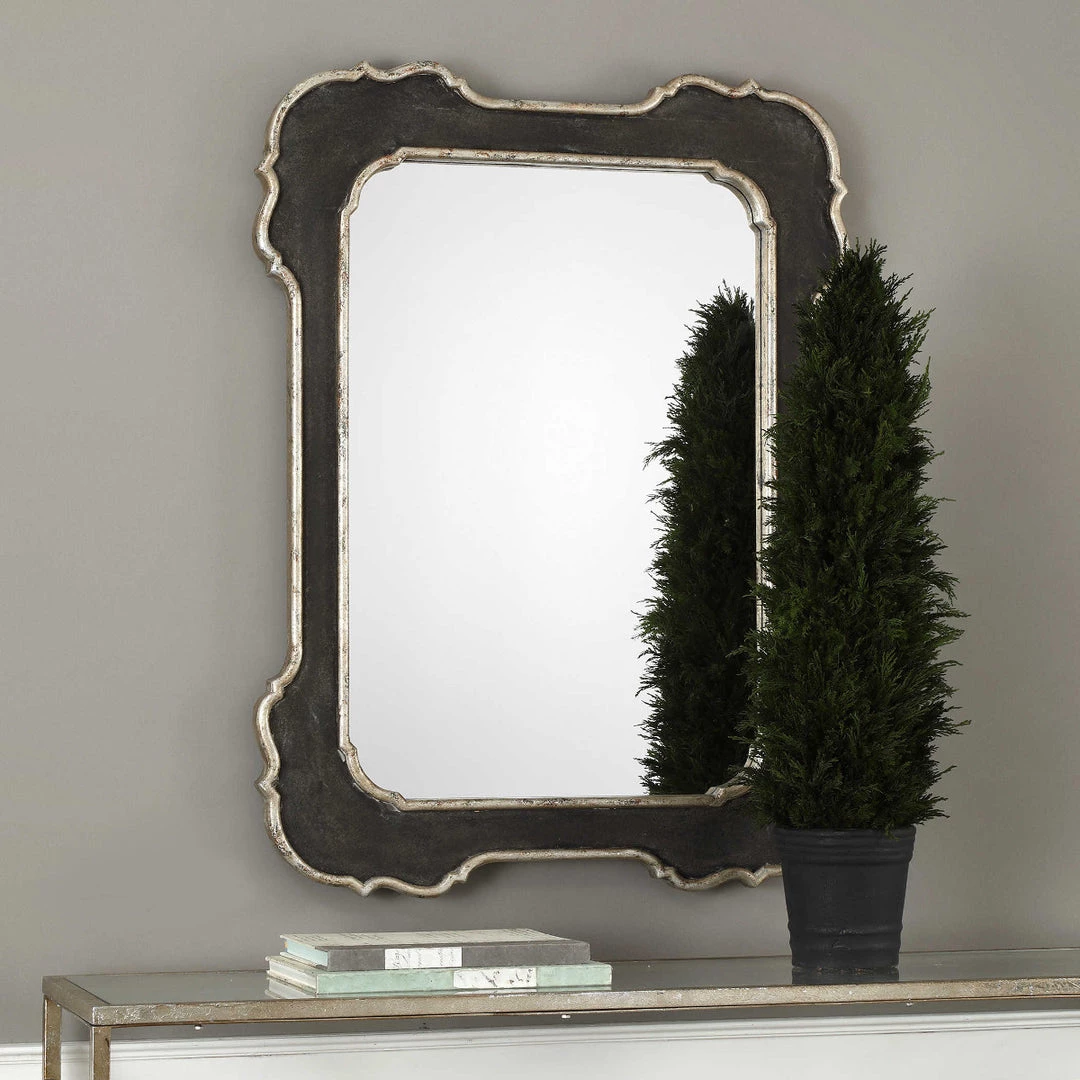 UTTERMOST COLETTE VINTAGE BLACK MIRROR Mirrors 4 UTTERMOST COLETTE VINTAGE BLACK MIRROR Mirrors