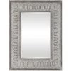 UTTERMOST Mirrors COZETTE AGED WHITE EMBOSSED MIRROR