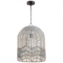 CYAN VAGABOND RATTAN PENDANT Lighting