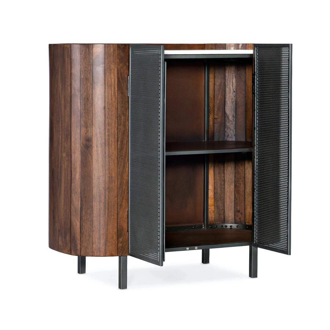 HOOKER VANCOUVER PILL SHAPED CABINET 2 HOOKER VANCOUVER PILL SHAPED CABINET