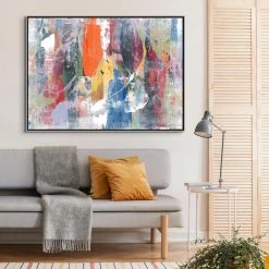 L ART Wall Art "VARIETAL COLORS IN MOTION II" CANVAS ART 6 L ART Wall Art