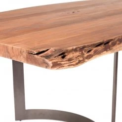 MOES BENT LIVE-EDGE DINING TABLE