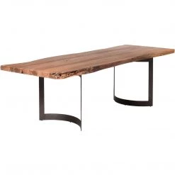 MOES BENT LIVE-EDGE DINING TABLE