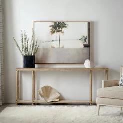 HOOKER VERA CRUZ LIGHT OAK CONSOLE Furniture