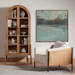 L ART "VERDANT EPHEMERA I" NATURAL CANVAS ART Wall Art