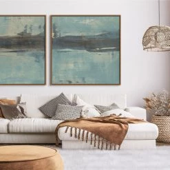 L ART "VERDANT EPHEMERA II" NATURAL CANVAS ART Wall Art