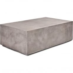 URBIA CONCRETE RECTANGULAR BLOCK COFFEE TABLE Living Room