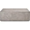 URBIA CONCRETE RECTANGULAR BLOCK COFFEE TABLE Living Room