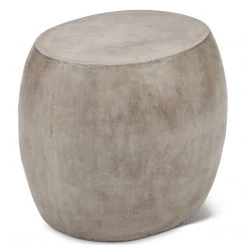 URBIA RIVERSTONE CONCRETE END TABLE Living Room