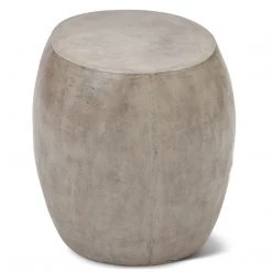 URBIA RIVERSTONE CONCRETE END TABLE Living Room