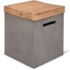 URBIA MILLER CONCRETE STOOL Living Room