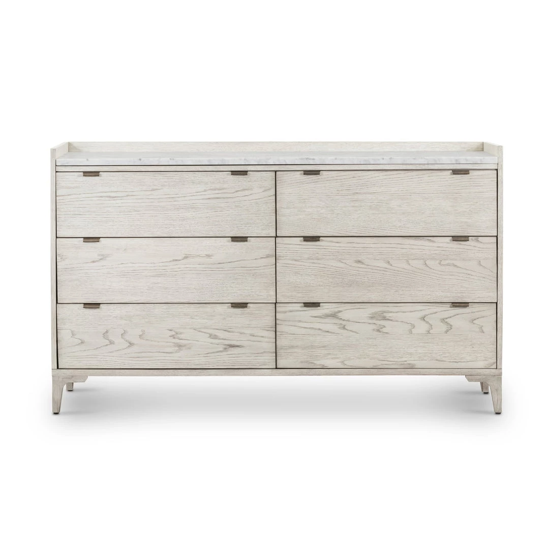 FOUR HANDS VIGGO VINTAGE WHITE OAK DRESSER 1 FOUR HANDS VIGGO VINTAGE WHITE OAK DRESSER