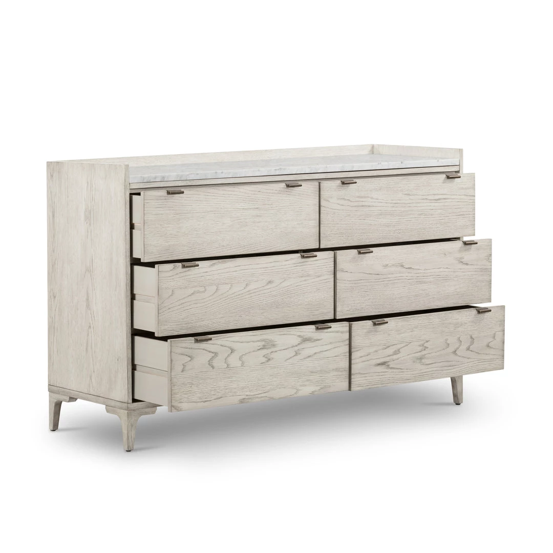 FOUR HANDS VIGGO VINTAGE WHITE OAK DRESSER 2 FOUR HANDS VIGGO VINTAGE WHITE OAK DRESSER