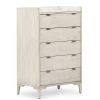 FOUR HANDS VIGGO VINTAGE WHITE OAK TALL CHEST