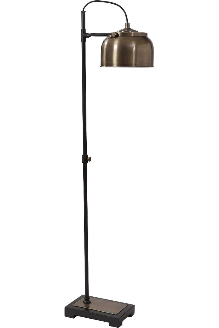 UTTERMOST Lighting VINTAGE BRASS INDUSTRIAL FLOOR LAMP 6 UTTERMOST Lighting VINTAGE BRASS INDUSTRIAL FLOOR LAMP