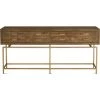 MOES ARISTOCRAT RECLAIMED WOOD CONSOLE TABLE Living Room