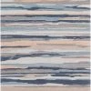 SURYA TEXTURED HORIZON WOOL RUG: DENIM DUNES
